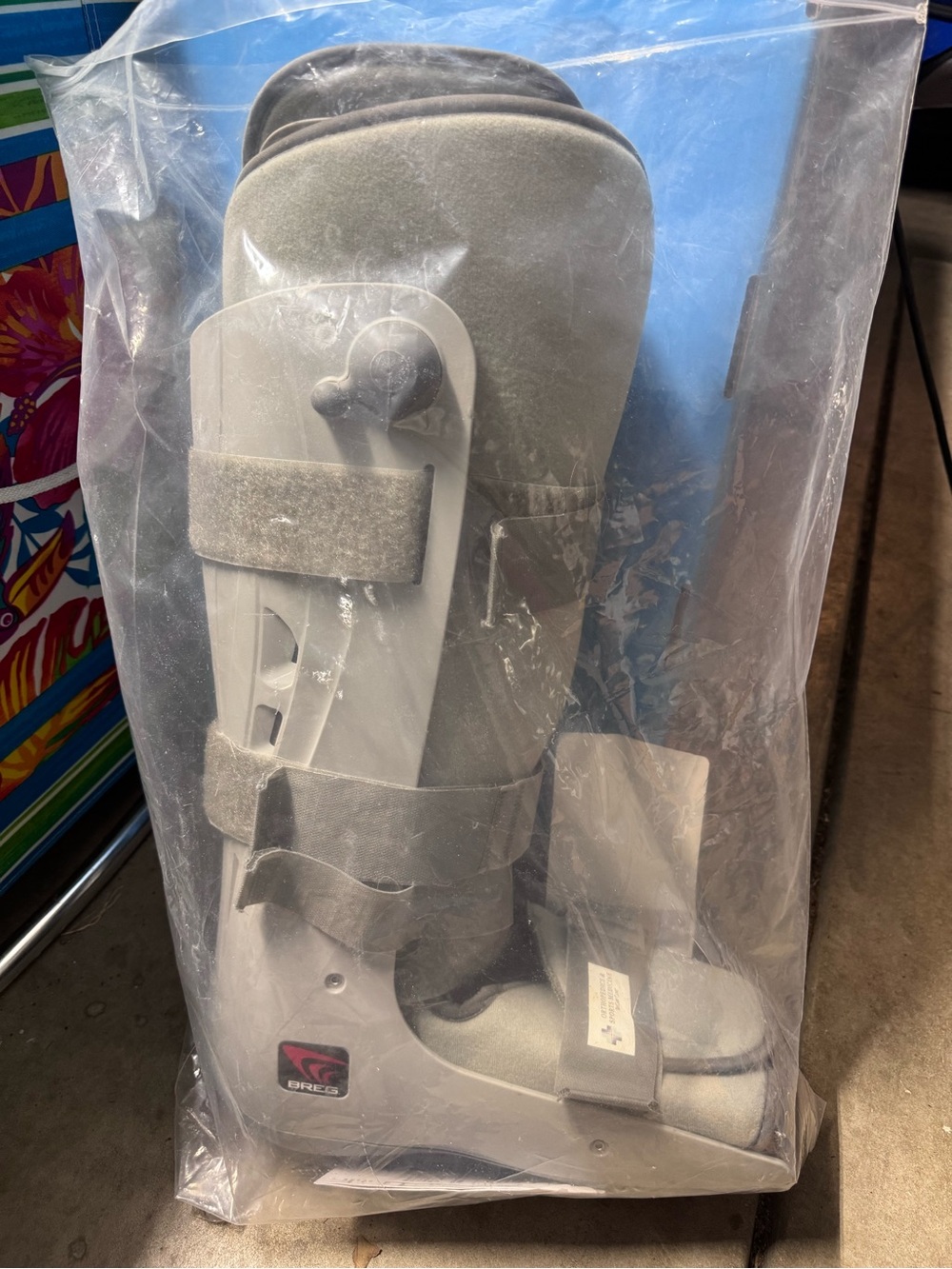 Breg XL BL514009 walker genesis 4 strap grey